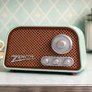 📻 Retro Radio – Para altavoz normal o para Google home mini