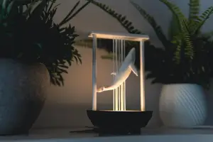 The Whale - Suspended String Lamp