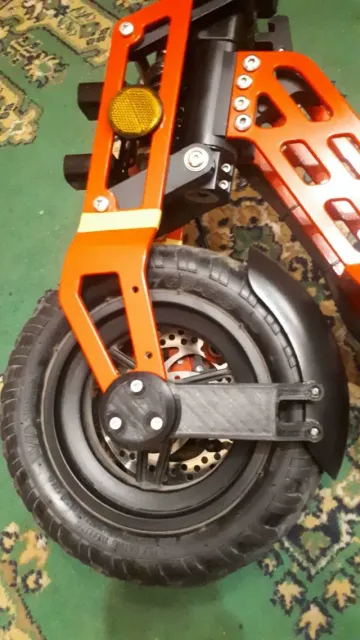 White Siberia Taiga V2 Mudguard Holder
