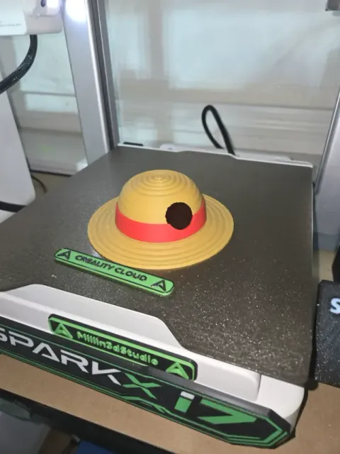 One Piece Anime Monkey D. Luffy Cat Hat — Image 7 of 9