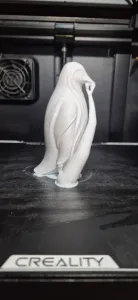 Modern Elegant Penguin Sculpture