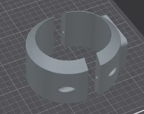 Camera Light Pole Sleeve Mount for Eufy Solocam S340 — Image 2 of 3
