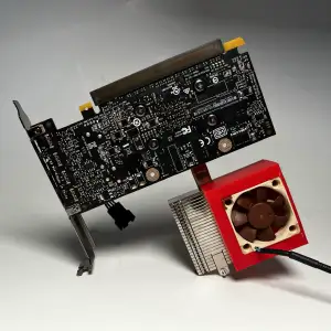 Lenovo Tiny Nvidia Quadro P600 40mm Fan Adapter Slim Version