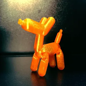 articulated balloon dog flexi