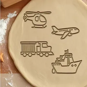 Vehicle Set Cookie Cutter, Biscuit Cutter