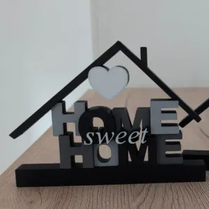 Home Schriftzug Dekoration