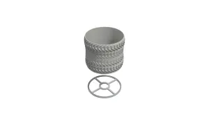 LAMPSHADE WITH HOLDER / WITH CLICK MECHANISM (V5)