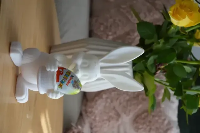 Easter Bunny Figure with Kinder Surprise Egg — Image 3 of 5