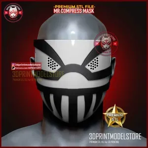 Mr Compress Mask - My Hero Academia Cosplay Anime Halloween