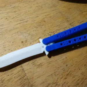 Balisong knife / Butterfly knife 3D Model