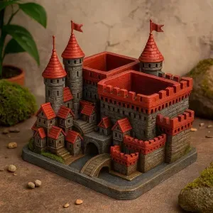 Castle Pen Holder