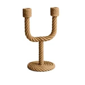 Rope Flame — Twisted Candle Holder