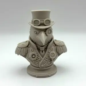 Raven Steampunk Bust