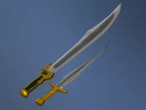 Loki Dagger and Sylvie Blade - REAL SIZE COSPLAY FILE