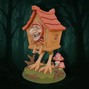 Baba Yaga’s Walking Hut on Chicken Legs STL