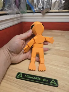 Flexi Articulated Space Alien