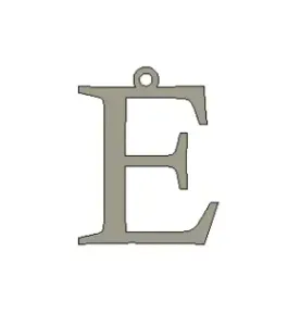 E - Keychain