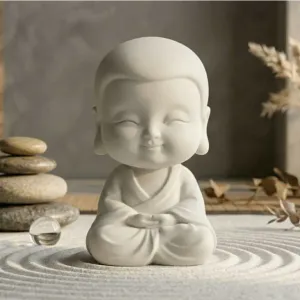 Adorable Chibi Buddha - Peaceful Zen Garden STL