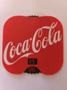 Parking Disc Clock Coca Cola