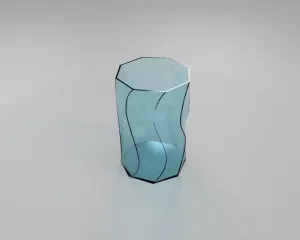 Wavy vase