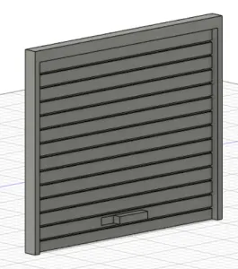 1/18 PORTE DE GARAGE C / GARAGE DOOR C