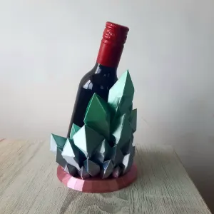 WINE HOLDER / PORTA VINO DE DIAMANTES