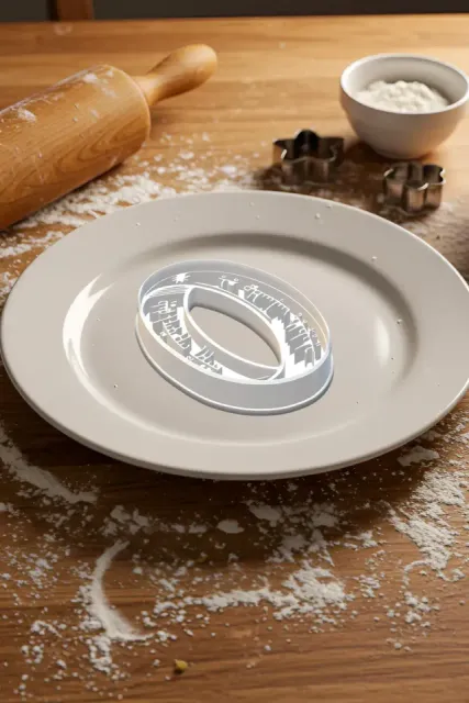Rings Cookie Cutter, Biscuit Cutter — Фото 3 из 4