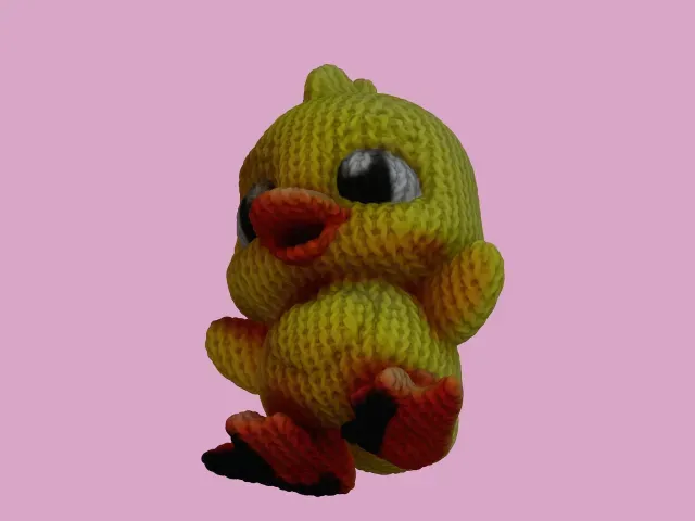 Cute knitted Ducky toy — Фото 6 из 9
