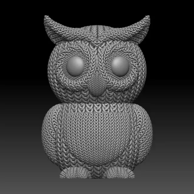 Knitted Owl — Фото 5 из 9