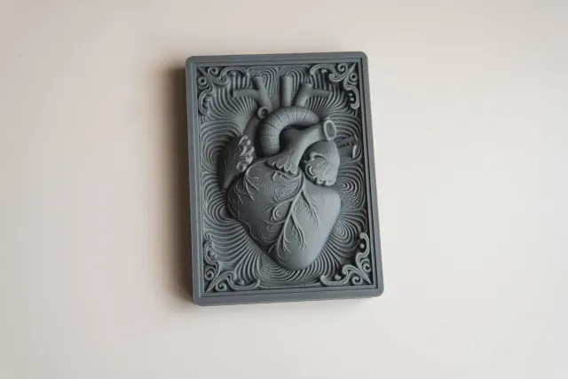 Heart - Unified Bas Relief Art — Image 4 of 7