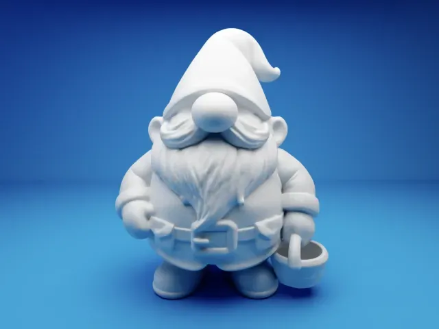 Classic Garden Gnome – 3D Printable Figurine — Фото 2 из 8