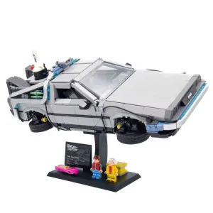 Display Stand for LEGO 10300 DMC-12 Delorean Time Machine