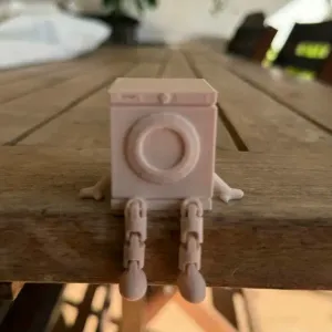 Articulated washing machine buddy