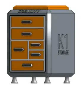 UPDATED - K1 Max | K1 | K1C Storage - 6 Drawers