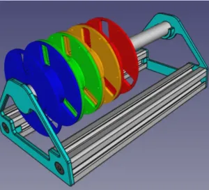 spool holder parts