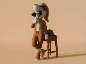 Lola Bunny "Hermes Luxury" Edition - High Fashion