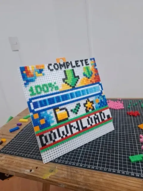 Ultra Modular 40x40 Pixel Art Display System: Fast 3D Print! — Фото 7 из 9