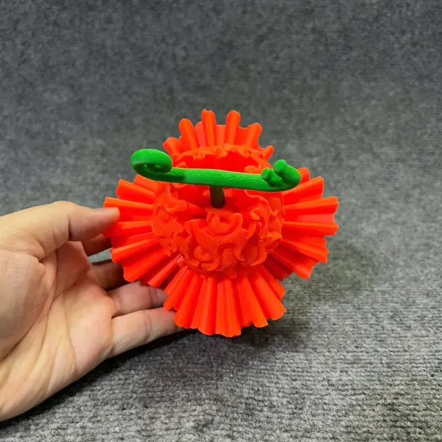 Mera Mera No Mi Gear Fidget Toy - One Piece Luffy - Burning — Фото 6 из 9
