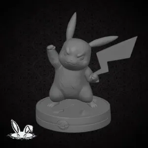 Triumphant Pikachu - Paint Ready