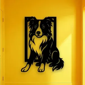 Border Collie Wall Decoration