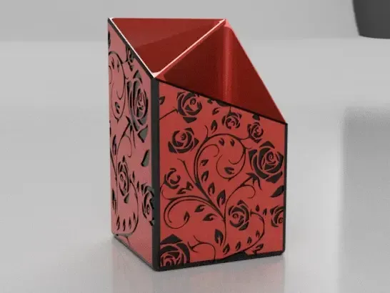 Rose Bloom Pen holder organizer - Elegant and support free — Фото 7 из 8