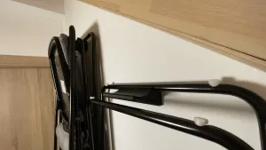 Halterung für 2x IKEA Klappstuhl Nisse / Mount for 2x IKEA folding chair Nisse