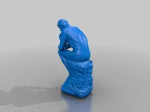 Thinker sculpture（generated by Revopoint POP）