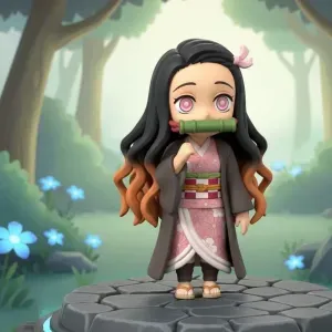 figura animada de nezuko kamado