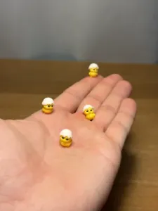 Mini Chicken with Egg Hat
