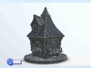 Potions shop - miniatures warhammer 40k 40000 terrain scener
