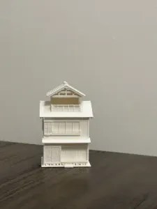 Japanese Architecture Three-Story Villa Cottage