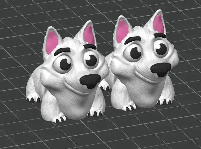 Mini Flexi Articulating Arctic Wolf — Фото 2 из 5