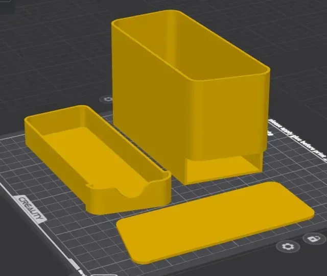 Ender-3 V3 Series Side Accessory Box with Pull-Out Drawer