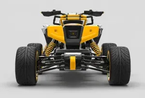 Futuristic High-Performance ATV Quad Bike